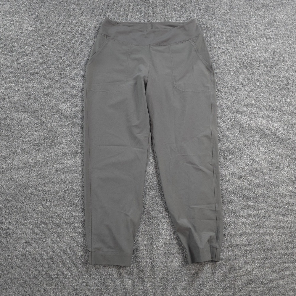Patagonia Pants Womens M Gray Happy Hike Studio Jogger Hiking Trail Outdoors